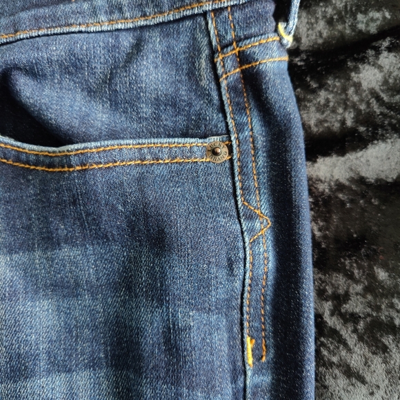 Lucky Brand | sweet n' crop | blue 🔵 jeans size 10 / 30/ - Picture 8 of 16